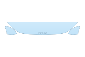 2027 KIA K4 EX HOOD FENDERS MIRRORS 12 INCH