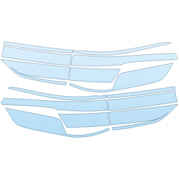 PAINT PROTECTION KIT - 2025 JEEP GRAND CHEROKEE 4XE OVERLAND TAIL LIGHTS - PRECUT PPF CLEAR BRA WRAP