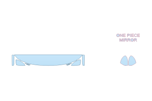 2027 KIA K4 EX+ HOOD FENDERS MIRRORS 12 INCH