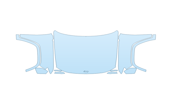 Precut PPF Kit – Clear Bra Paint Protection Film PAINT PROTECTION KIT - 2027 JEEP GRAND CHEROKEE 4XE SUMMIT HOOD FENDERS MIRRORS FULL FENDER FLARES WRAPPED EDGES - PRECUT PPF CLEAR BRA WRAP