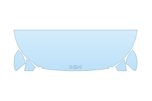 2027 KIA K4 EX+ HOOD FENDERS MIRRORS 24 INCH WRAPPED EDGES