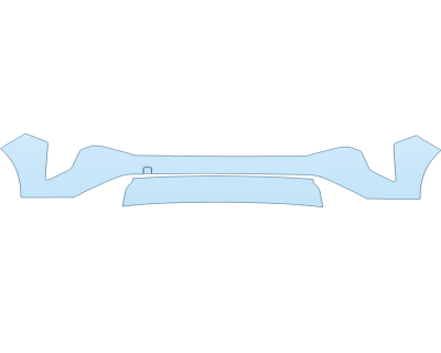 PAINT PROTECTION KIT - 2025 KIA K4 LX BUMPER - PRECUT PPF CLEAR BRA WRAP