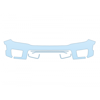 PAINT PROTECTION KIT - 2025 JEEP GRAND CHEROKEE 4XE TRAILHAWK BUMPER - PRECUT PPF CLEAR BRA WRAP