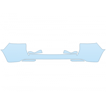 PAINT PROTECTION KIT - 2025 JEEP GRAND CHEROKEE 4XE TRAILHAWK REAR BUMPER - PRECUT PPF CLEAR BRA WRAP