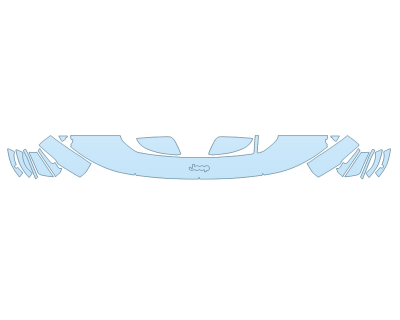 PAINT PROTECTION KIT - 2025 JEEP GRAND CHEROKEE 4XE TRAILHAWK HOOD FENDERS MIRRORS 12 INCH WRAPPED EDGES - PRECUT PPF CLEAR BRA WRAP