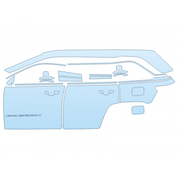 PAINT PROTECTION KIT - 2025 JEEP GRAND CHEROKEE 4XE TRAILHAWK FULL DRIVER SIDE - PRECUT PPF CLEAR BRA WRAP