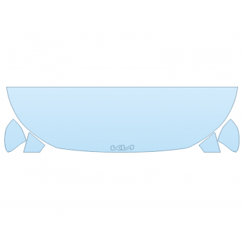 PAINT PROTECTION KIT - 2025 KIA K4 LX HOOD FENDERS MIRRORS 24 INCH - PRECUT PPF CLEAR BRA WRAP