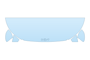 2027 KIA K4 LX HOOD FENDERS MIRRORS 24 INCH WRAPPED EDGES