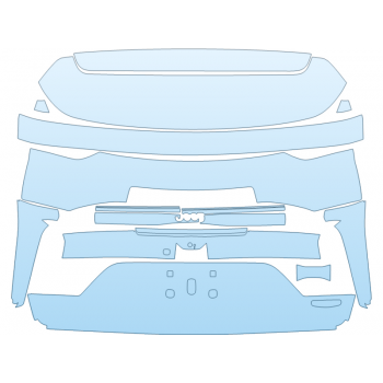 Precut PPF Kit – Clear Bra Paint Protection Film PAINT PROTECTION KIT - 2025 JEEP GRAND CHEROKEE 4XE TRAILHAWK FULL REAR HATCH W BADGES - PRECUT PPF CLEAR BRA WRAP