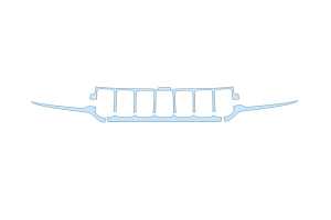 2027 JEEP GRAND CHEROKEE 4XE TRAILHAWK GRILL
