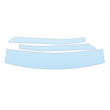 PAINT PROTECTION KIT - 2025 KIA K4 LX ROOF PILLARS - PRECUT PPF CLEAR BRA WRAP