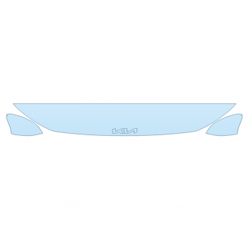 PAINT PROTECTION KIT - 2025 KIA K4 LXS HOOD FENDERS MIRRORS 12 INCH - PRECUT PPF CLEAR BRA WRAP