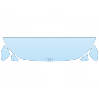 PAINT PROTECTION KIT - 2025 KIA K4 LXS HOOD FENDERS MIRRORS 18 INCH - PRECUT PPF CLEAR BRA WRAP