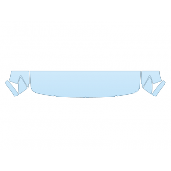 PAINT PROTECTION KIT - 2025 MAZDA CX-70 HYBRID GS-L HOOD FENDERS MIRRORS 18 INCH WRAPPED EDGES - PRECUT PPF CLEAR BRA WRAP