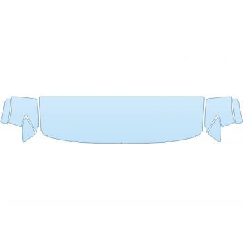 PAINT PROTECTION KIT - 2025 MAZDA CX-70 HYBRID GS-L HOOD FENDERS MIRRORS 24 INCH WRAPPED EDGES - PRECUT PPF CLEAR BRA WRAP