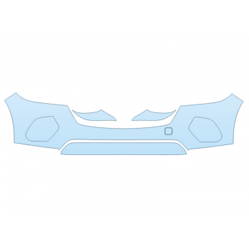 PAINT PROTECTION KIT - 2025 MAZDA CX-70 PHEV PREMIUM BUMPER - PRECUT PPF CLEAR BRA WRAP