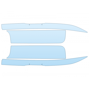 Precut PPF Kit – Clear Bra Paint Protection Film PAINT PROTECTION KIT - 2025 BMW XM BASE HEADLIGHTS - PRECUT PPF CLEAR BRA WRAP