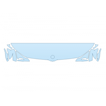 PAINT PROTECTION KIT - 2025 BMW XM LABEL HOOD FENDERS MIRRORS 18 INCH WRAPPED EDGES - PRECUT PPF CLEAR BRA WRAP