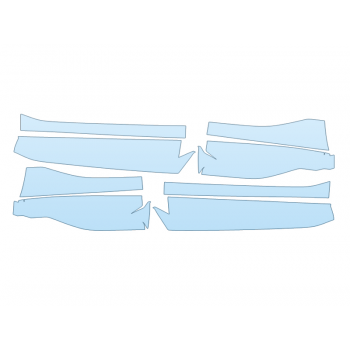 PAINT PROTECTION KIT - 2025 BMW XM LABEL ROCKERS - PRECUT PPF CLEAR BRA WRAP