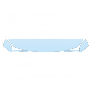 Precut PPF Kit – Clear Bra Paint Protection Film PAINT PROTECTION KIT - 2025 MERCEDES-BENZ C-CLASS C43 AMG SEDAN HOOD FENDERS MIRRORS 12 INCH WRAPPED EDGES - PRECUT PPF CLEAR BRA WRAP