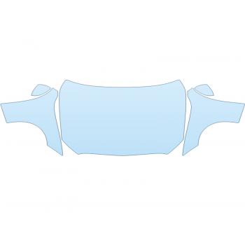 Precut PPF Kit – Clear Bra Paint Protection Film PAINT PROTECTION KIT - 2025 MERCEDES-BENZ C-CLASS C43 AMG SEDAN FULL HOOD FENDERS MIRRORS WRAPPED EDGES - PRECUT PPF CLEAR BRA WRAP