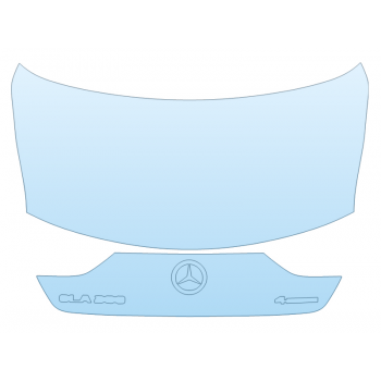 PAINT PROTECTION KIT - 2025 MERCEDES-BENZ CLA-CLASS AMG 35 COUPE TRUNK - PRECUT PPF CLEAR BRA WRAP