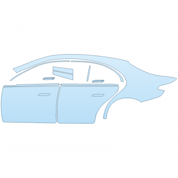 PAINT PROTECTION KIT - 2025 MERCEDES-BENZ E-CLASS SEDAN 350 DRIVER SIDE - PRECUT PPF CLEAR BRA WRAP
