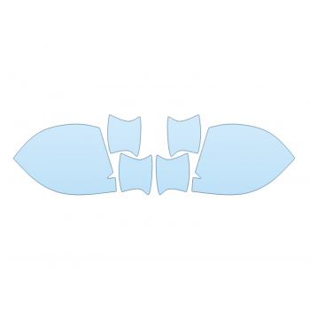 PAINT PROTECTION KIT - 2025 NISSAN KICKS SV MIRRORS and DOOR CUPS - PRECUT PPF CLEAR BRA WRAP