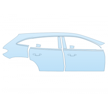 PAINT PROTECTION KIT - 2025 MERCEDES-BENZ GLA-CLASS SUV 250 PASSENGER SIDE - PRECUT PPF CLEAR BRA WRAP