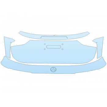 PAINT PROTECTION KIT - 2025 MERCEDES-BENZ GLA-CLASS SUV 250 4MATIC REAR HATCH - PRECUT PPF CLEAR BRA WRAP