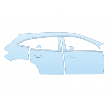 PAINT PROTECTION KIT - 2025 MERCEDES-BENZ GLA-CLASS SUV AMG 45 PASSENGER SIDE - PRECUT PPF CLEAR BRA WRAP