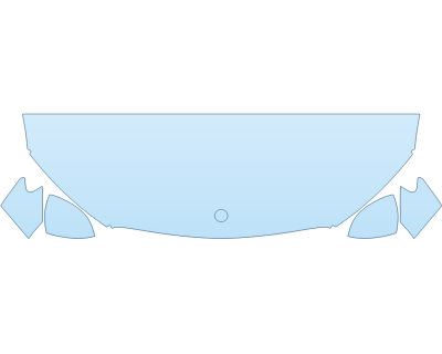 PAINT PROTECTION KIT - 2025 MERCEDES-BENZ GLC-CLASS 300 SUV HOOD FENDERS MIRRORS 24 INCH WRAPPED EDGES - PRECUT PPF CLEAR BRA WRAP