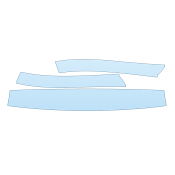 PAINT PROTECTION KIT - 2025 MERCEDES-BENZ GLC-CLASS 300 SUV ROOF PILLARS - PRECUT PPF CLEAR BRA WRAP
