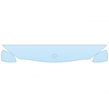 PAINT PROTECTION KIT - 2025 MERCEDES-BENZ GLC-CLASS 300 SUV AMG LINE HOOD FENDERS MIRRORS 12 INCH WRAPPED EDGES - PRECUT PPF CLEAR BRA WRAP