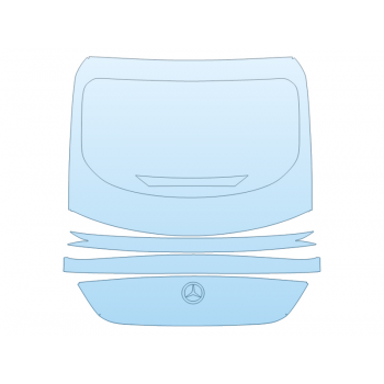 Precut PPF Kit – Clear Bra Paint Protection Film PAINT PROTECTION KIT - 2025 MERCEDES-BENZ GLC-CLASS AMG 43 COUPE FULL REAR HATCH NO BADGES - PRECUT PPF CLEAR BRA WRAP