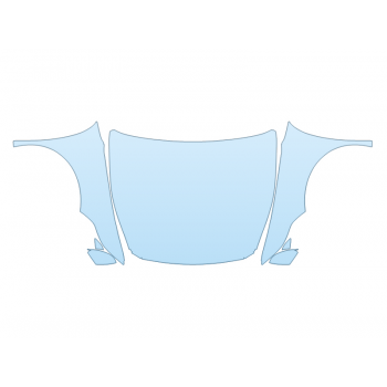 PAINT PROTECTION KIT - 2025 TOYOTA CROWN XLE FULL HOOD FENDERS MIRRORS WRAPPED EDGES - PRECUT PPF CLEAR BRA WRAP