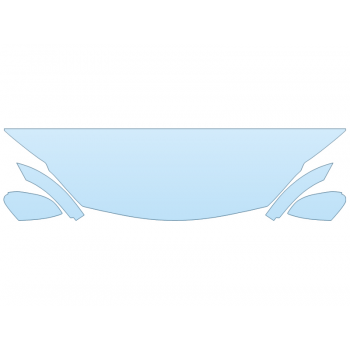 PAINT PROTECTION KIT - 2025 TOYOTA CROWN SIGNIA XLE HOOD FENDERS MIRRORS 18 INCH - PRECUT PPF CLEAR BRA WRAP