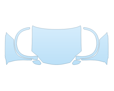 PAINT PROTECTION KIT - 2025 TOYOTA CROWN SIGNIA XLE HOOD FENDERS MIRRORS FULL - PRECUT PPF CLEAR BRA WRAP