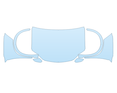 PAINT PROTECTION KIT - 2025 TOYOTA CROWN SIGNIA XLE FULL HOOD FENDERS MIRRORS WRAPPED EDGES - PRECUT PPF CLEAR BRA WRAP