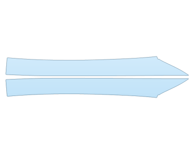 PAINT PROTECTION KIT - 2025 TOYOTA CROWN SIGNIA XLE PILLARS - PRECUT PPF CLEAR BRA WRAP