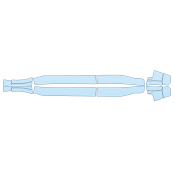 PAINT PROTECTION KIT - 2025 TOYOTA CROWN SIGNIA XLE ROCKERS - PRECUT PPF CLEAR BRA WRAP
