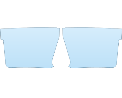 PAINT PROTECTION KIT - 2025 TOYOTA LAND CRUISER 1958 REAR BUMPER - PRECUT PPF CLEAR BRA WRAP