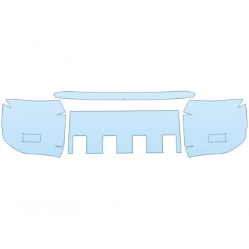 PAINT PROTECTION KIT - 2025 TOYOTA LAND CRUISER FIRST EDITION BUMPER - PRECUT PPF CLEAR BRA WRAP