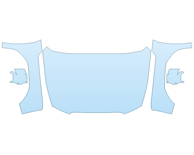 PAINT PROTECTION KIT - 2025 TOYOTA LAND CRUISER FIRST EDITION HOOD FENDERS MIRRORS FULL - PRECUT PPF CLEAR BRA WRAP