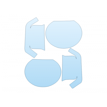 PAINT PROTECTION KIT - 2025 TOYOTA LAND CRUISER FIRST EDITION HEADLIGHTS - PRECUT PPF CLEAR BRA WRAP