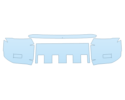 PAINT PROTECTION KIT - 2025 TOYOTA LAND CRUISER LAND CRUISER BUMPER - PRECUT PPF CLEAR BRA WRAP