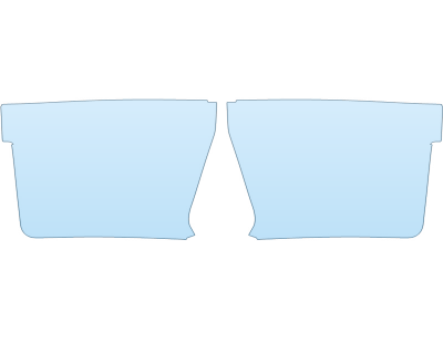 PAINT PROTECTION KIT - 2025 TOYOTA LAND CRUISER LAND CRUISER REAR BUMPER - PRECUT PPF CLEAR BRA WRAP