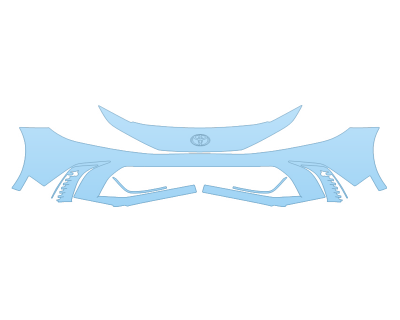 2026 TOYOTA CAMRY SE BUMPER