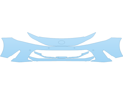 2026 TOYOTA CAMRY XLE BUMPER W SENSORS