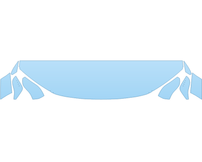 2026 TOYOTA CAMRY XLE HOOD FENDERS MIRRORS 18 INCH (WRAPPED EDGES)